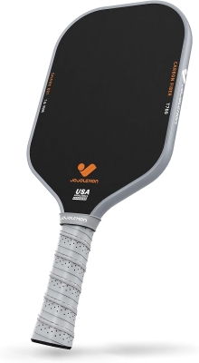 JOJOLEMON Carbon Fiber Pickleball Paddle with 16mm Shark Power Polymer Core — Optimized for Spin, Stability & Consistency