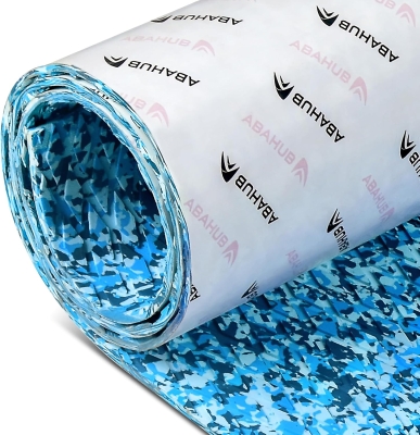 Abahub Non-Slip EVA Boat Flooring 96''x16''/23.5''/38''/47'' & 48''x16'' Camouflage Traction Pad – Self-Adhesive, Cut-to-Fit for Paddleboards, Kayaks and Surfboards