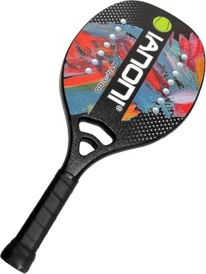 Carbon Fiber Beach Tennis Paddle with EVA Memory Foam Core – Lightweight Beach Tennis Racket