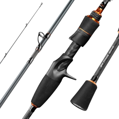 KastKing Zephyr Spin & Bait-Finesse Fishing Rod — Lightweight IM6 Graphite, Casts to 1/64 oz, Zirconia Guides, Split Reel Seat, EVA Grip, Alignment Marks