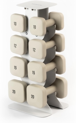 WeGym SafeGrip Square Dumbbells — Anti-Slip, Anti-Roll Free Weights with Thicker Handles for Home, Weightlifting and Personal Training