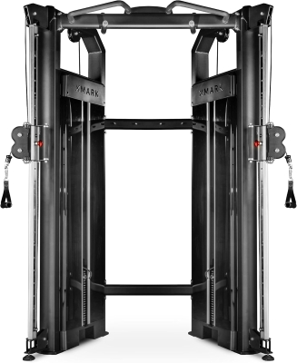 XMARK Functional Trainer with Dual 230 lb Stacks — All-in-One Cable Crossover & Cable Machine for Full-Body Strength Training at Home or Garage Gym