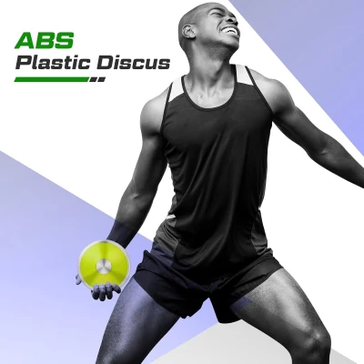 Wettarn 4-Pack 1 kg Discus - 18 cm Nylon Training Discus for Men & Women, Track & Field Practice Gear