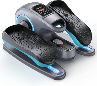 YOSUDA Electric Under-Desk Elliptical Trainer — Seated Pedal Exerciser for Seniors with Remote, Pre-Assembled, Free Non-Slip Foot Straps & 10 Speed Levels