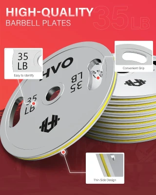 HVO Hip Adduction & Abduction Trainer — 6-Position Glute and Thigh Machine with 360° Rotating Thigh Pad