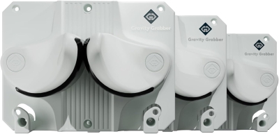 Gravity Grabber Ski & Snowboard Wall Rack - Gravity-Locking, Non-Slip Garage Organizer, Fits Any Ski/Board (3-Pack)