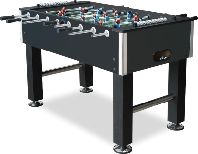 Seydrey 55-Inch Competition Foosball Table, Black with Chrome-Plated Steel Rods
