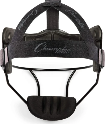 Champion Sports Adult Softball Fielder's Face Mask - Steel Protective Guard