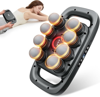 VTT 8-Head Deep Tissue Massage Gun — Electric Handheld Back Massager for Shoulders, Legs & Full-Body Pain Relief