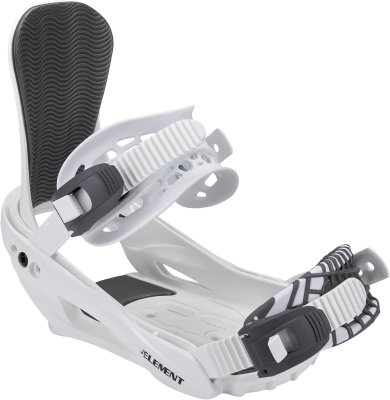 5th Element Summit Stealth Adult Snowboard Bindings for Men - Universal Mounting Disc & Hardware, Ideal for New or Replacement Boards (Beginner to Intermediate)