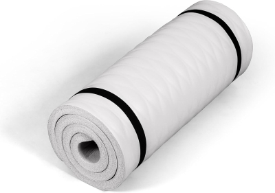 Tone Fitness Extra-Thick 1-inch NBR Yoga Mat | 24 by 72 Large Non-Slip Exercise Mat with Carrying Strap for Home & Studio