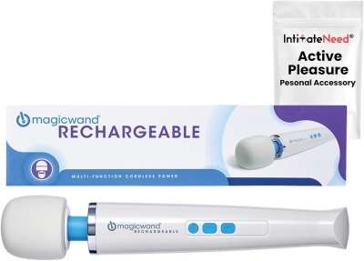 Hitachi Magic Wand Rechargeable HV-270 (2025) by Vibratex — Cordless Powerful Wand Massager with Free IntimateNeed Accessory