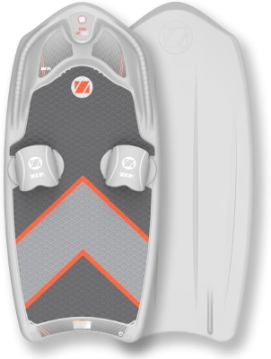 ZUP You Got This Multi-Use Board — Kneeboard, Wakeboard, Wakeskate & Wakesurf, Available in 160 and 260 (51.7"" x 23.8"" x 4.6"")