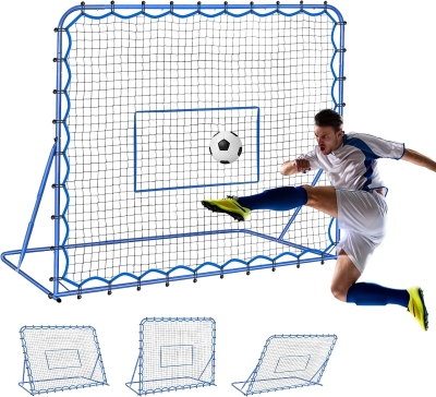 Winthai Soccer Rebounder Net 5.9 x 5 ft - Multi-Angle Training Rebounder for Passing, Control & Drills