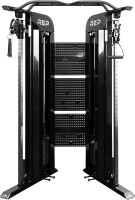 REP Fitness Arcadia™ Functional Trainer – All-in-One Cable Machine for Home & Garage Gyms (Optional Stack Upgrades & Attachment Packages)