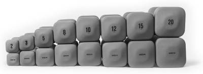 WeGym SafeGrip Square Dumbbells — Anti-Slip, Anti-Roll Free Weights with Thicker Handles for Home, Weightlifting and Personal Training