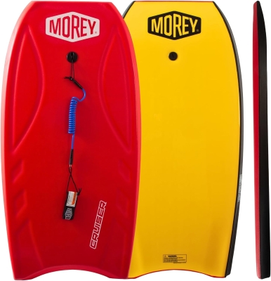 MOREY Cruiser 42.5"" Original Bodyboard (2025 Model) – HDPE Slick Bottom, IXLPE Deck