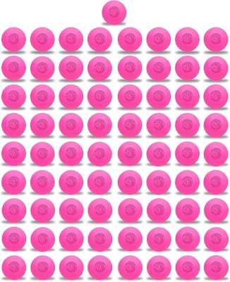 Signature Lacrosse Ball Set — Available in 2, 4, 8, 12 and 120 Packs — Odor-Free Massage Balls for Myofascial Release, Back Rolling & Muscle Knot Relief