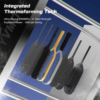 STORM 007 Pro Pickleball Paddle — T700 Raw Carbon, 16mm STR-Core, USAPA Approved