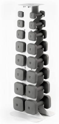 WeGym SafeGrip Square Free Weights — Anti-Slip, Anti-Roll Dumbbells with Thick Handles for Secure Home & Professional Training