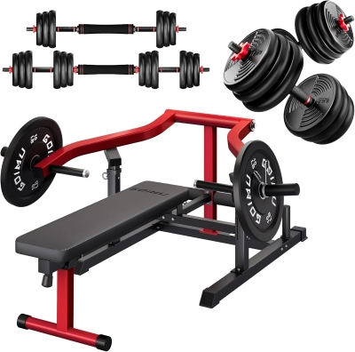 Z1-PRO Weight Bench by GOIMU – Independent-Arm Chest Press with Flat/Incline/Decline Adjustments for Home Gym