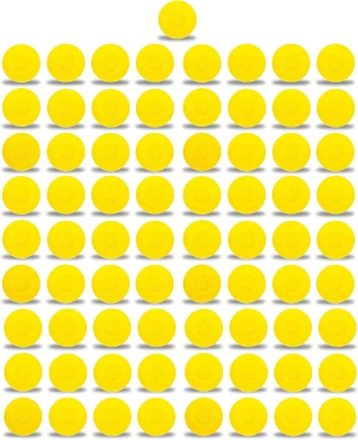 Signature Lacrosse Ball Set - Packs of 2, 4, 8, 12, 75, and 120 - No Chemical Smell Massage Balls, Myofascial Release Tools, Back Roller, Muscle Knot Remover