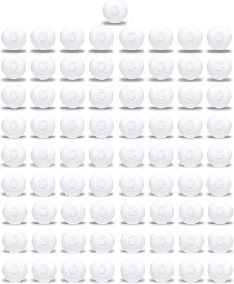 Signature Lacrosse Balls 75-Pack — Odorless Massage, Myofascial Release & Durable Dog Balls with TOUGH GRIP