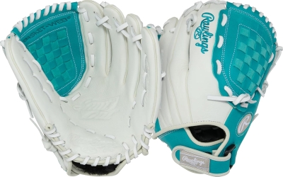 Rawlings Shut Out Youth Fastpitch Softball Glove – Sizes 11.5-12.5 in | Multiple Styles