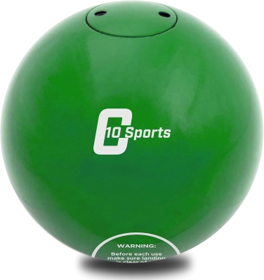 10Cent Sports Cast Iron Shot Put — Available 2.7 kg to 7.2 kg (6 lb to 16 lb)
