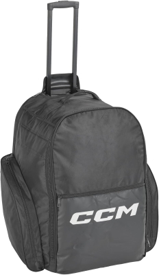 CCM 490 Wheeled Hockey Backpack - Black