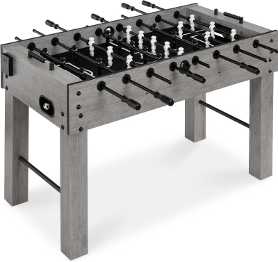 Best Choice Products 54in Full-Size Foosball Table for Home & Game Room w/ 2 Balls and 2 Cup Holders