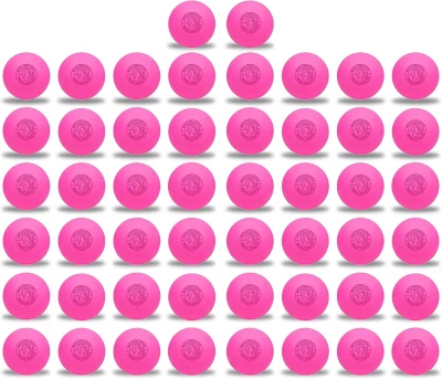 Signature Lacrosse Ball Set - Available in Packs of 2, 4, 8, 12, 50, and 120 - Odor-Free Massage Balls, Myofascial Release Tools, Back Roller & Muscle Knot Removers