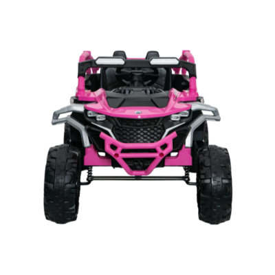 12V 2-Seater Kids Electric UTV Ride-On with Remote Control, Magenta
