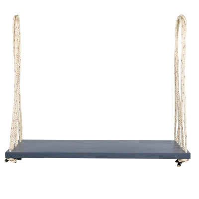 Acacia Wood Porch Swing with Cushion & 2 Pillow for Garden, 63" L x 23.5" W x 2" H, Gray