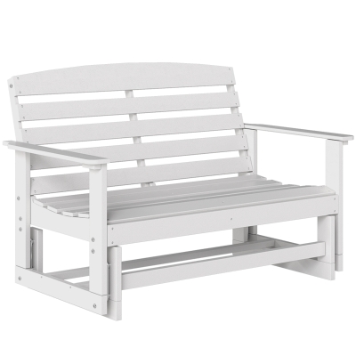 Outdoor Glider 49.5"x28.75"x34.25" White
