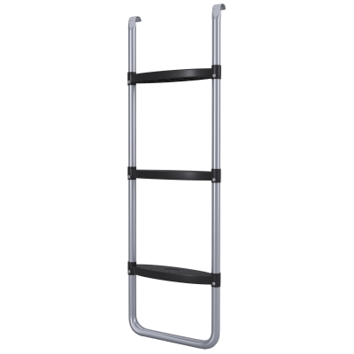 Soozier Trampoline Ladder Steel, 2/3 Steps Outdoor Trampoline Accessories, 38 Inch Length