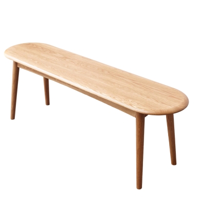 Multifunctional Dining Bench with Metal-Reinforced Construction, 39.5″ L x 12″ W x 16″ H, Oak