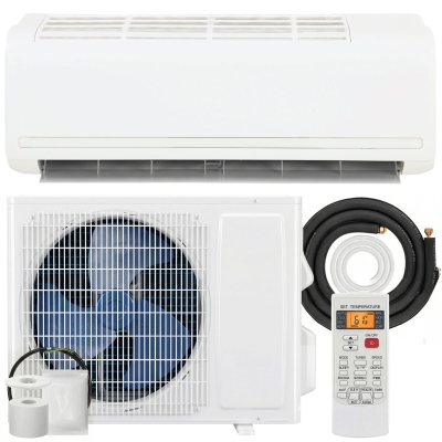 HOMCOM 12000 BTU Mini Split Air Conditioner, 115V, 750 Sq.Ft