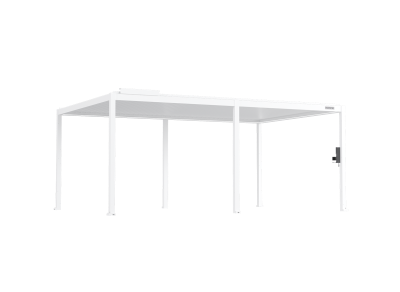 FlexPatio POWER+ Gen 2 Motorized Pergola 13'L x 20'W White
