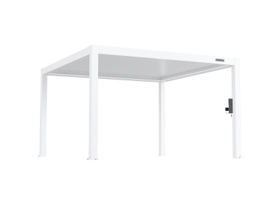 FlexPatio POWER+ PRO Gen 2 Motorized Pergola 13' x 13' White