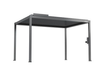 FlexPatio POWER+ Gen 2 Motorized Pergola, 10'L x 13'W, Gray