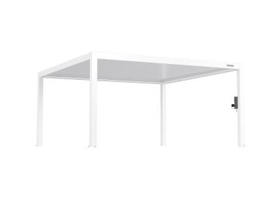 FlexPatio POWER+ PRO Gen 2 Motorized Pergola 16' x 16' White