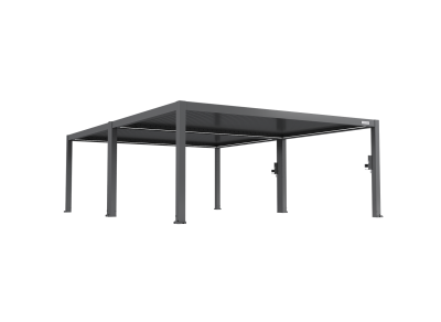 FlexPatio POWER+ PRO Gen 2 Motorized Pergola, 20' x 26', Gray