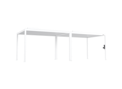 FlexPatio POWER+ Gen 2 Motorized Pergola 10'L x 26'W White
