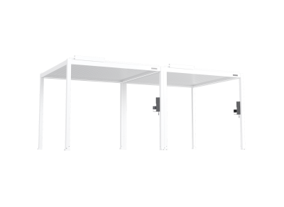 FlexPatio POWER+ Gen 2 Motorized Pergola 10'L x 20'W White
