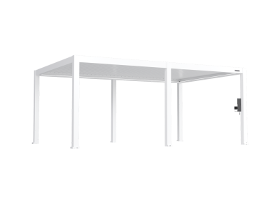 FlexPatio POWER+ PRO Gen 2 Motorized Pergola 13' x 20' White (6-Post)