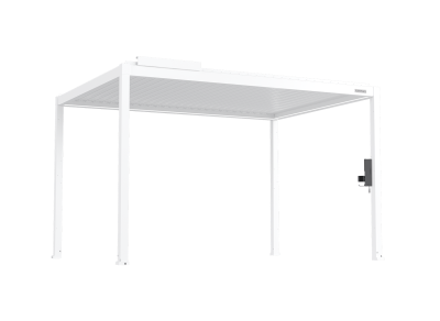 FlexPatio POWER+ Gen 2 Motorized Pergola 10'L x 13'W White