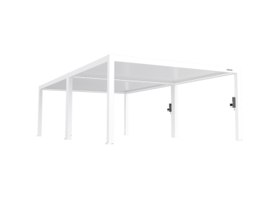 FlexPatio POWER+ PRO Gen 2 Motorized Pergola 16' x 29' White