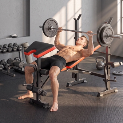 Soozier Adjustable Weight Bench for Weight Lifting and Strength Training