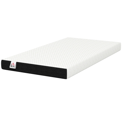 HOMCOM Twin Mattress 6 Inch Memory Foam Mattress in a Box, Pressure Relief & Lumbar Support, CertiPUR-US Certified, Medium Firm